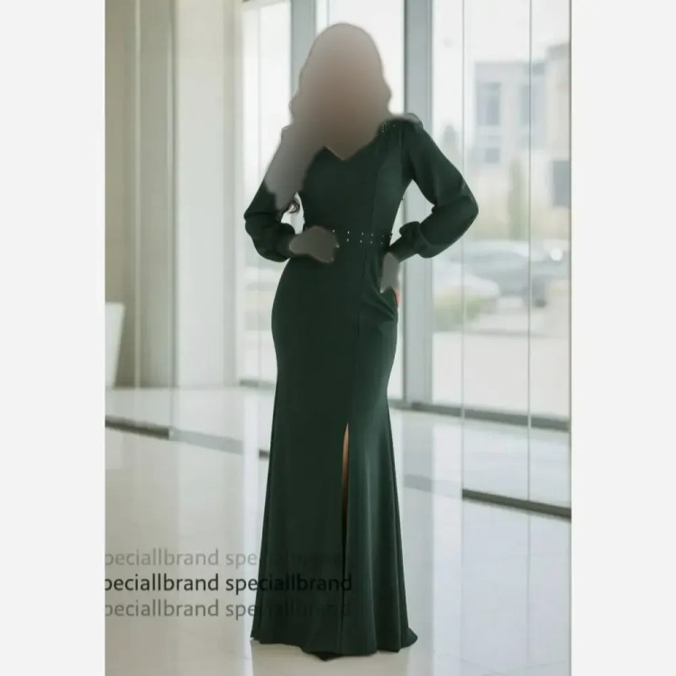ماکسی نیازه جنس دالقیچ نگین پانچی قد 160 سایز بزرگ