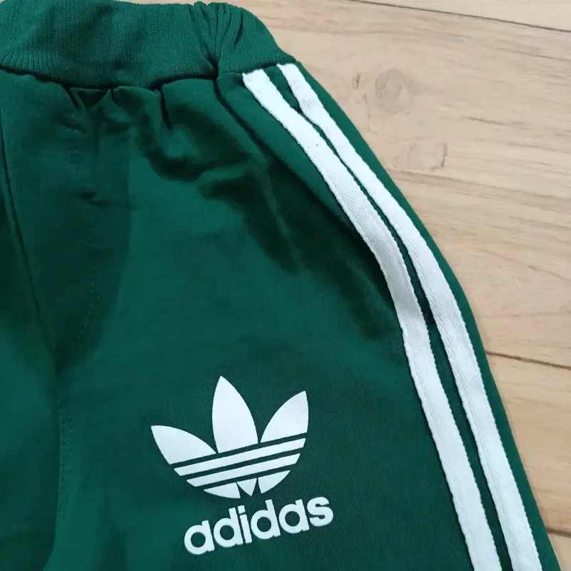 بلوز شلوار دورس پنبه بچگانه طرح آدیداس سایز 40 تا 55
