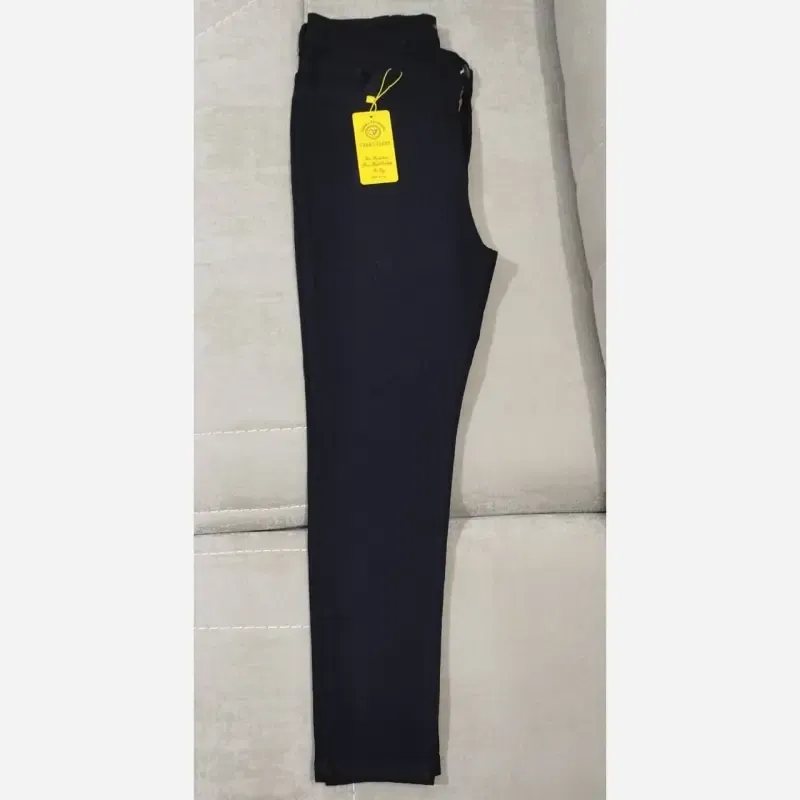 شلوار جین زنانه لول قد 90 رنگ ذغالی مشکی آبی سایز 38 تا 48