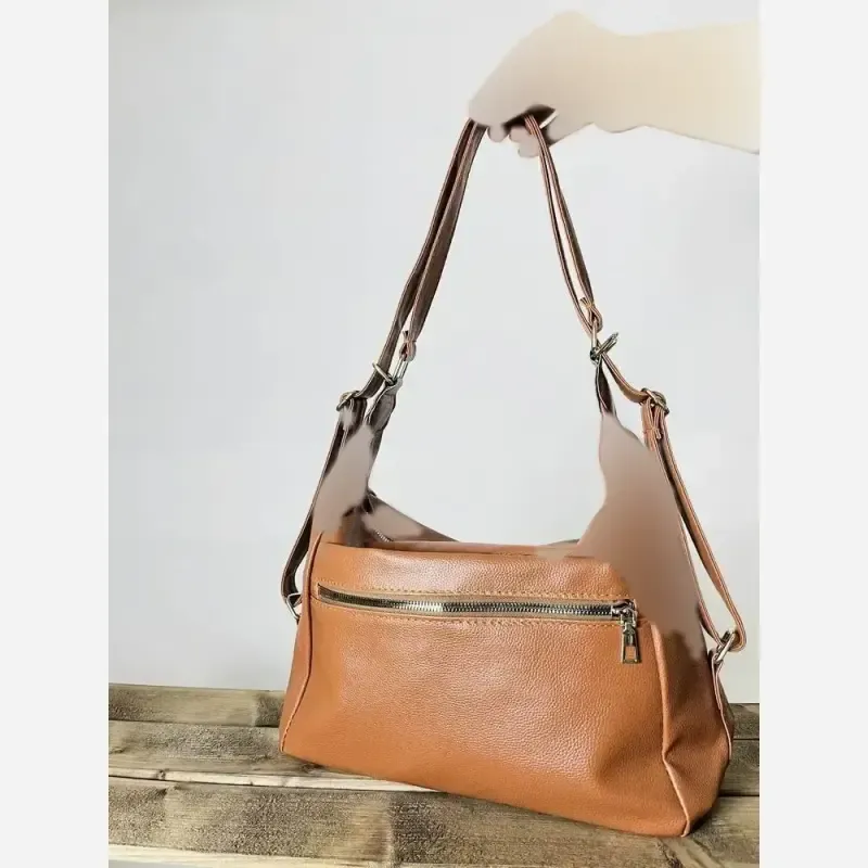 کیف زنانه شرانگ خارجی مدل مارون کوله پشتی و دوشی