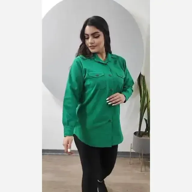 شومیز لنین اسطوره کمربنددار سایز فری 38 تا 46