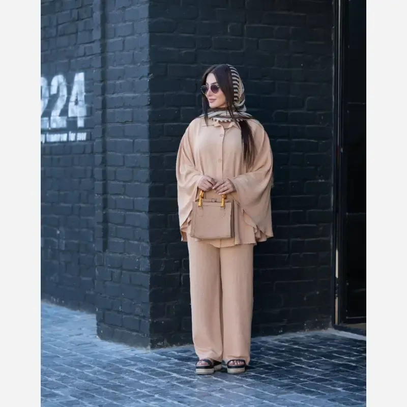 شومیز شلوار زنانه ابروبادی درجهیک سایز بزرگ تا 56
